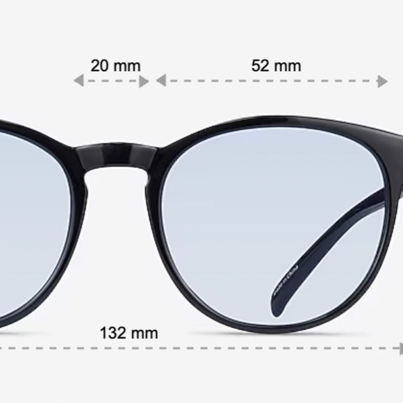 Unisex Light Blue Sunglasses - Picture 7 of 7